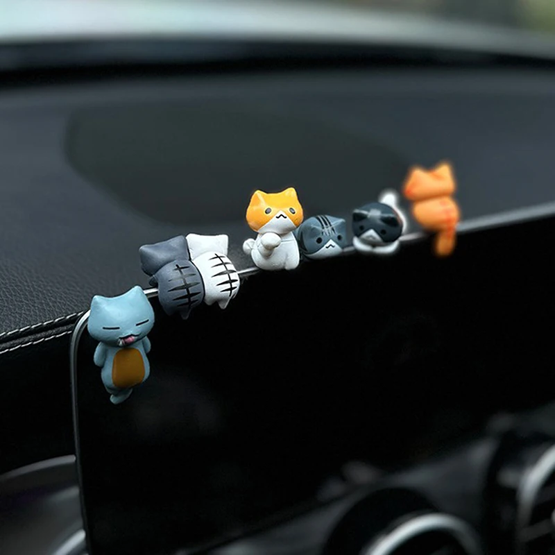 6Pcs/set Cartoon Kawaii Cats C - Art Craft Center recension och pris