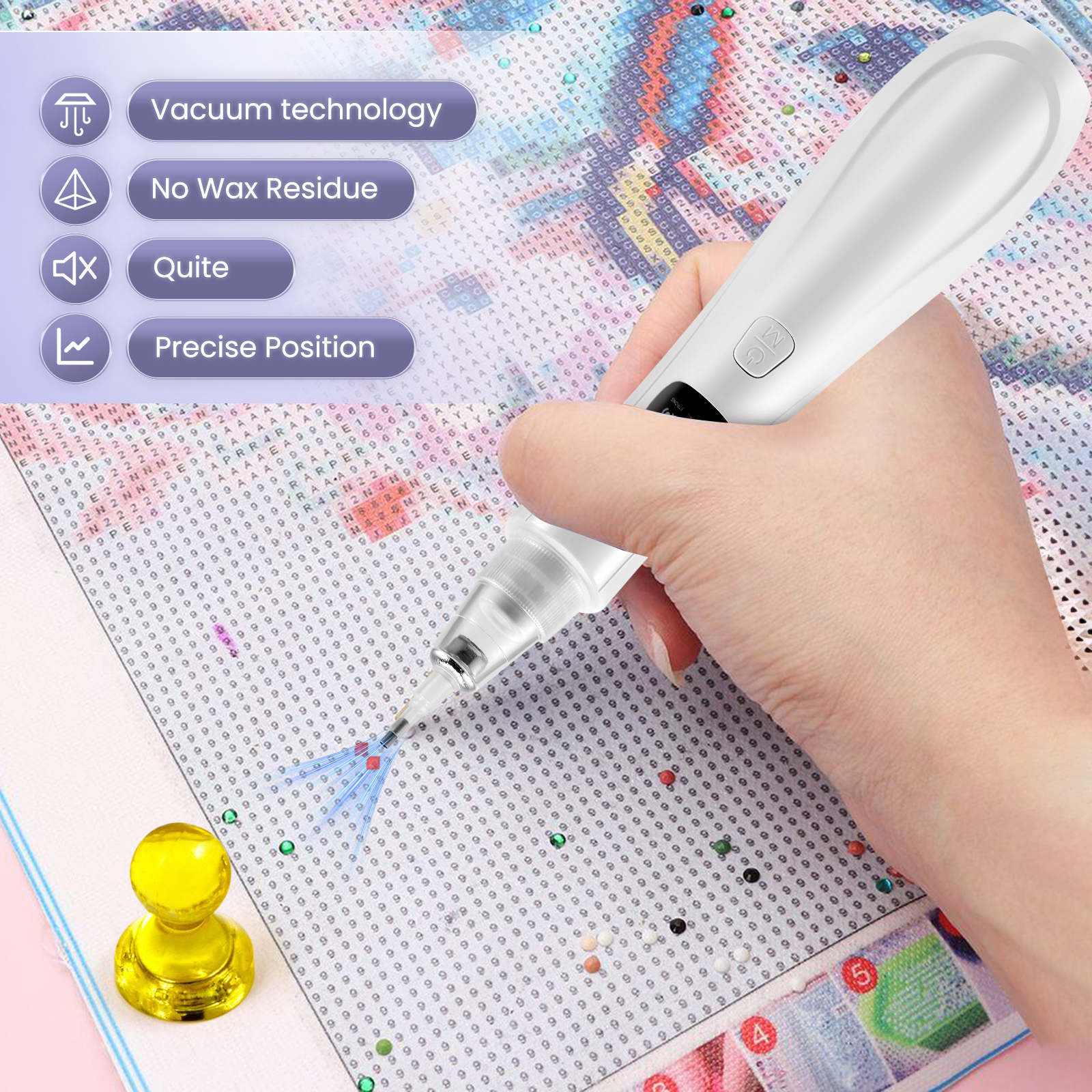 Electric Diamond Painting Pens - Art Craft Tools recension och pris