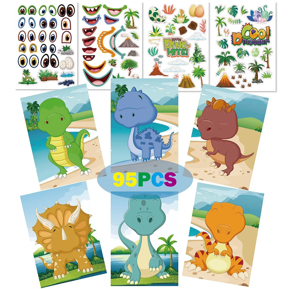 Make a Face DIY Animal Princes - Dinosaur And Craft recension och pris