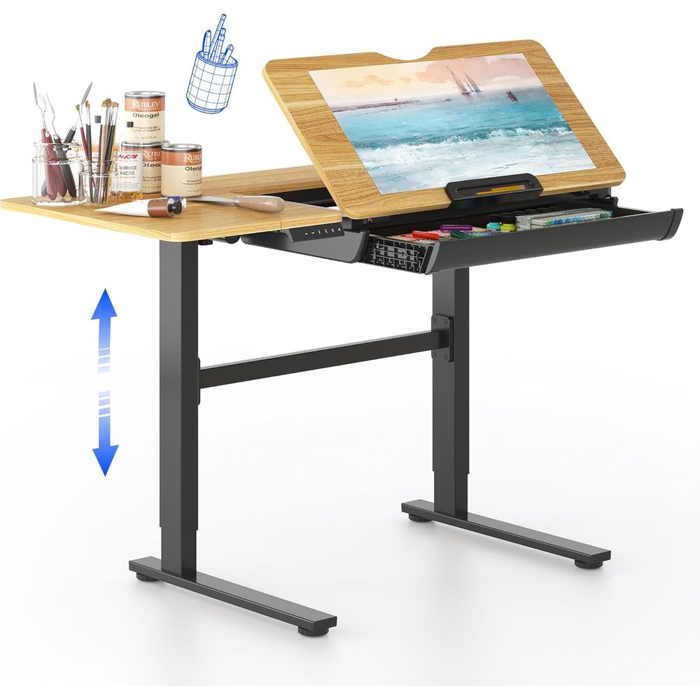 Adjustable Height Electric Sta - Art & Craft Valley recension och pris