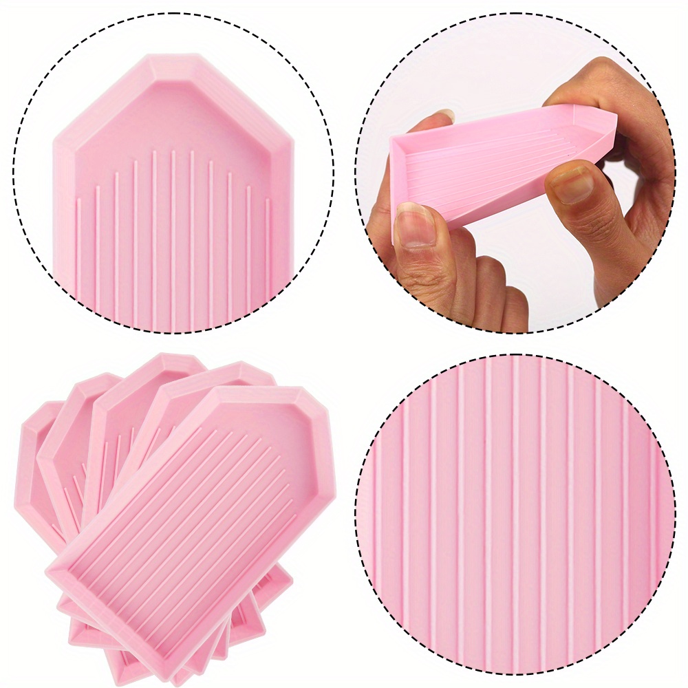 5pcs Multicolor Plastic Diamon - Art Craft Board recension och pris