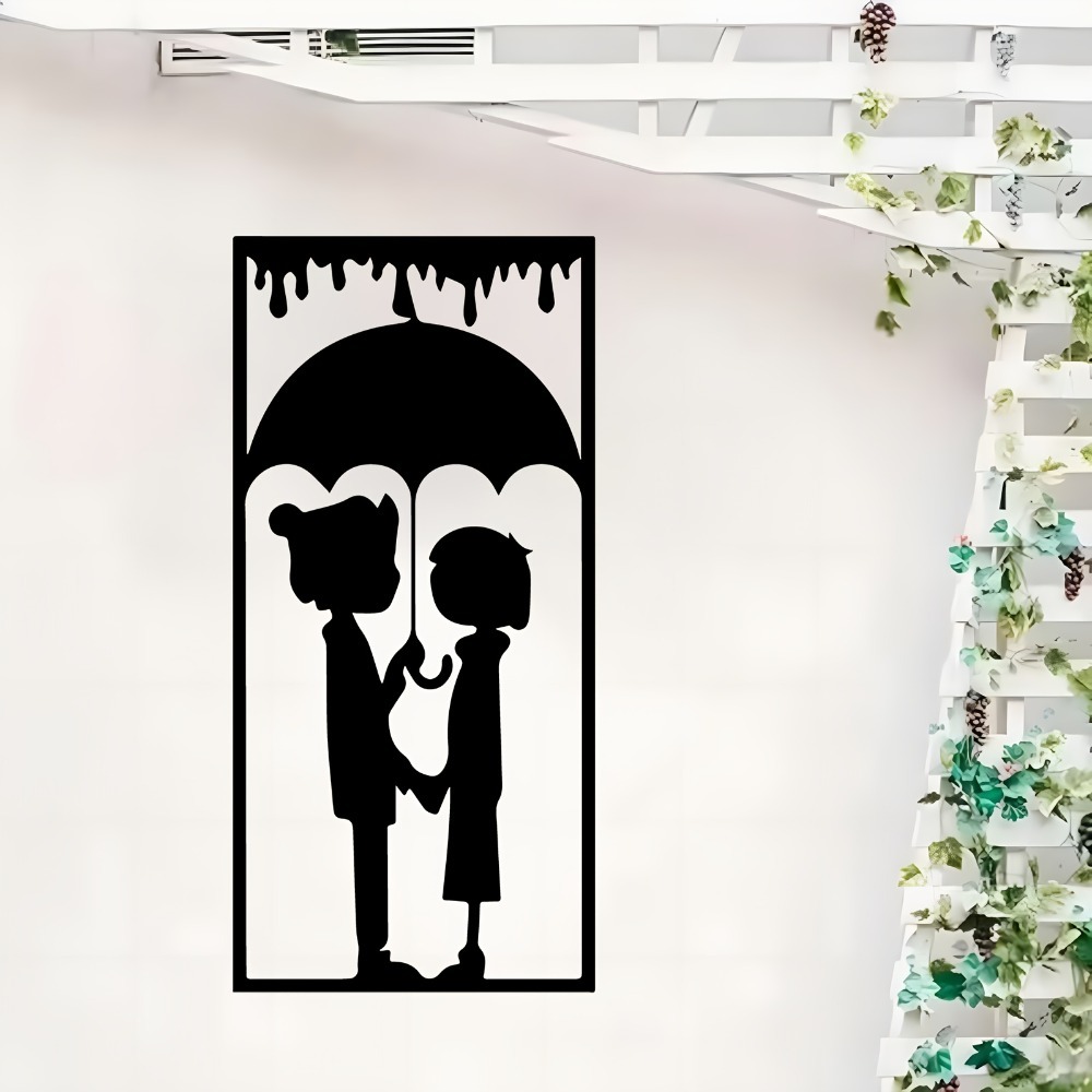 Vintage Couple Under Umbrella  - Art Craft Umbrella recension och pris