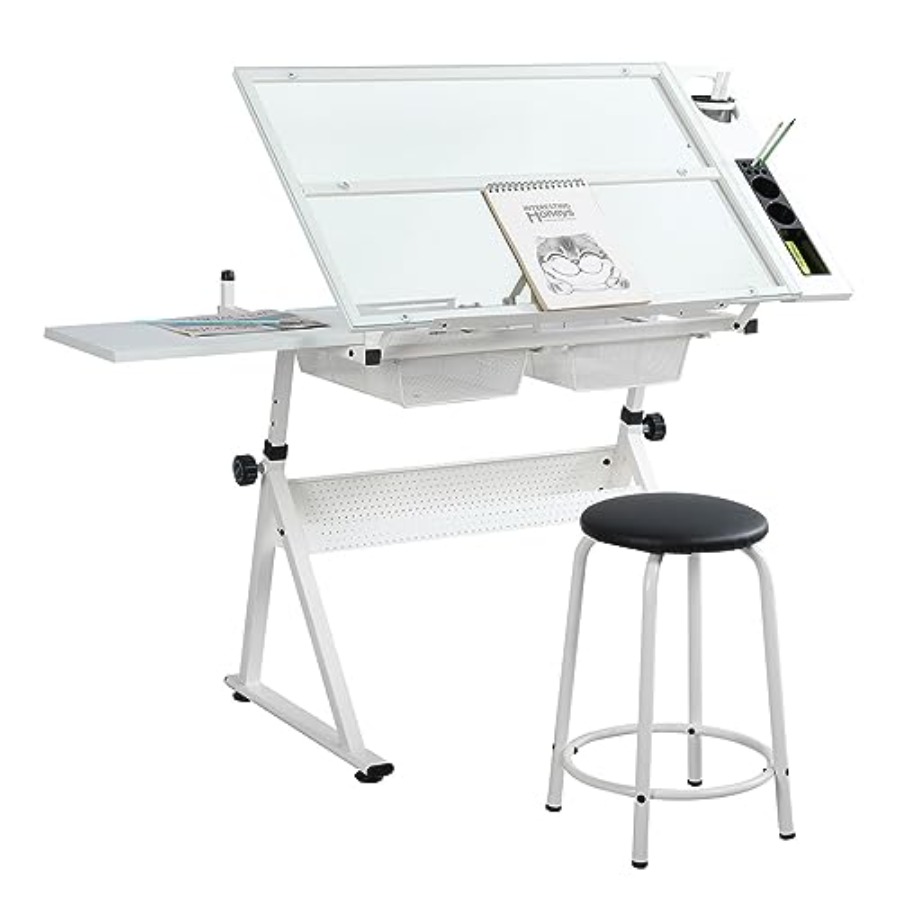 Drafting Table with Stool Mode - Art & Craft Job Vacancies recension och pris
