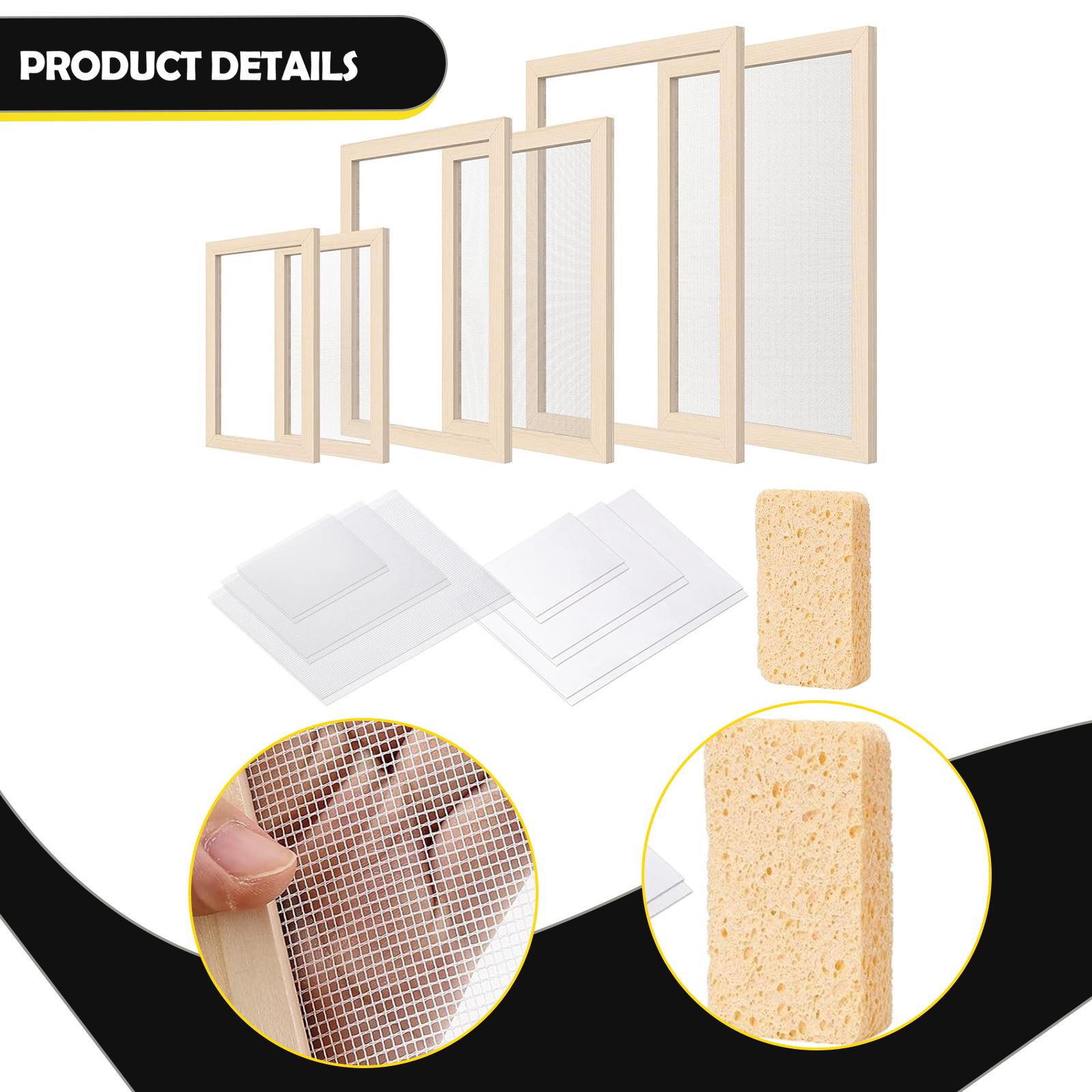 Paper Making Frame Kit for A4  - Art Craft Classes recension och pris