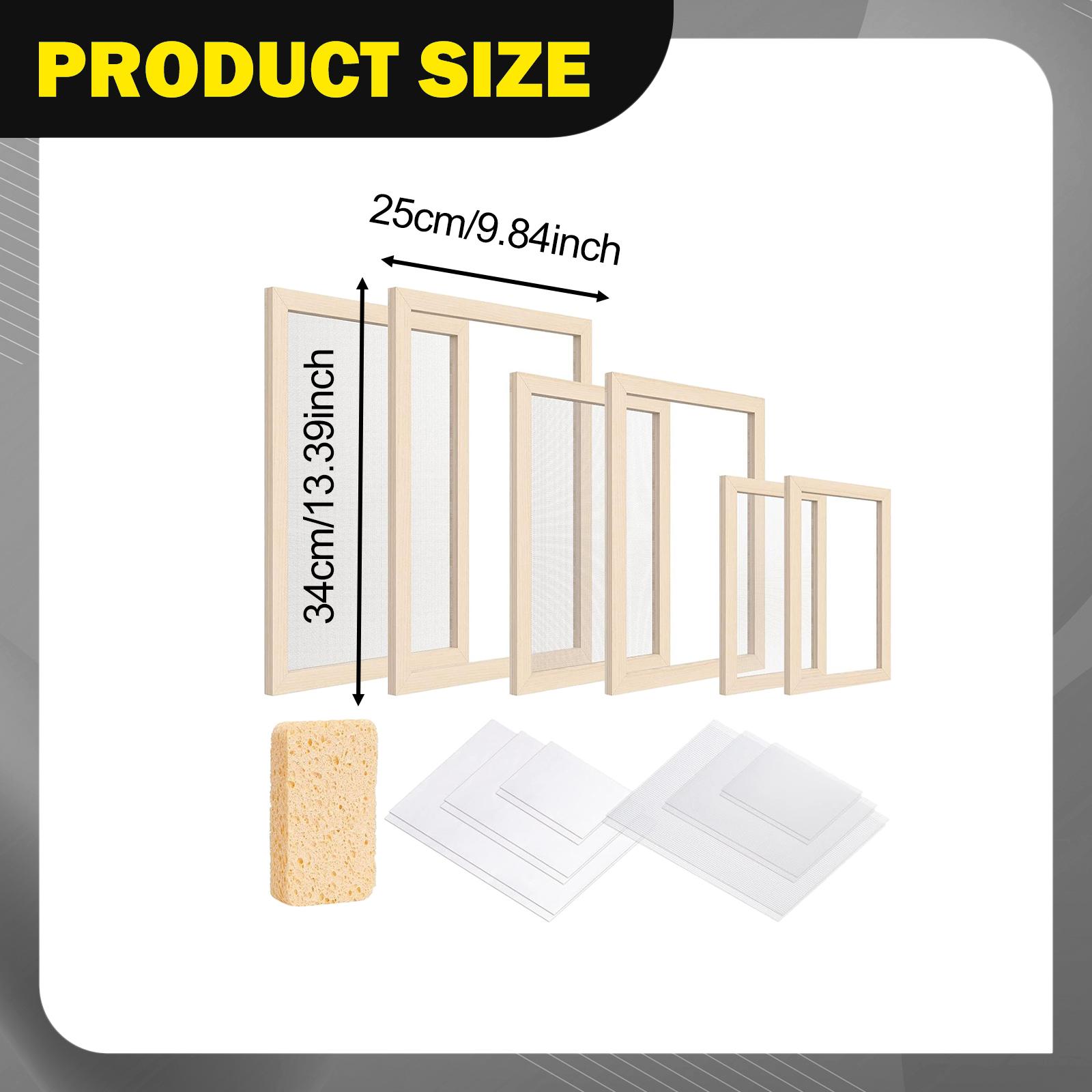 Paper Making Frame Kit for A4  - Art Craft Classes recension och pris