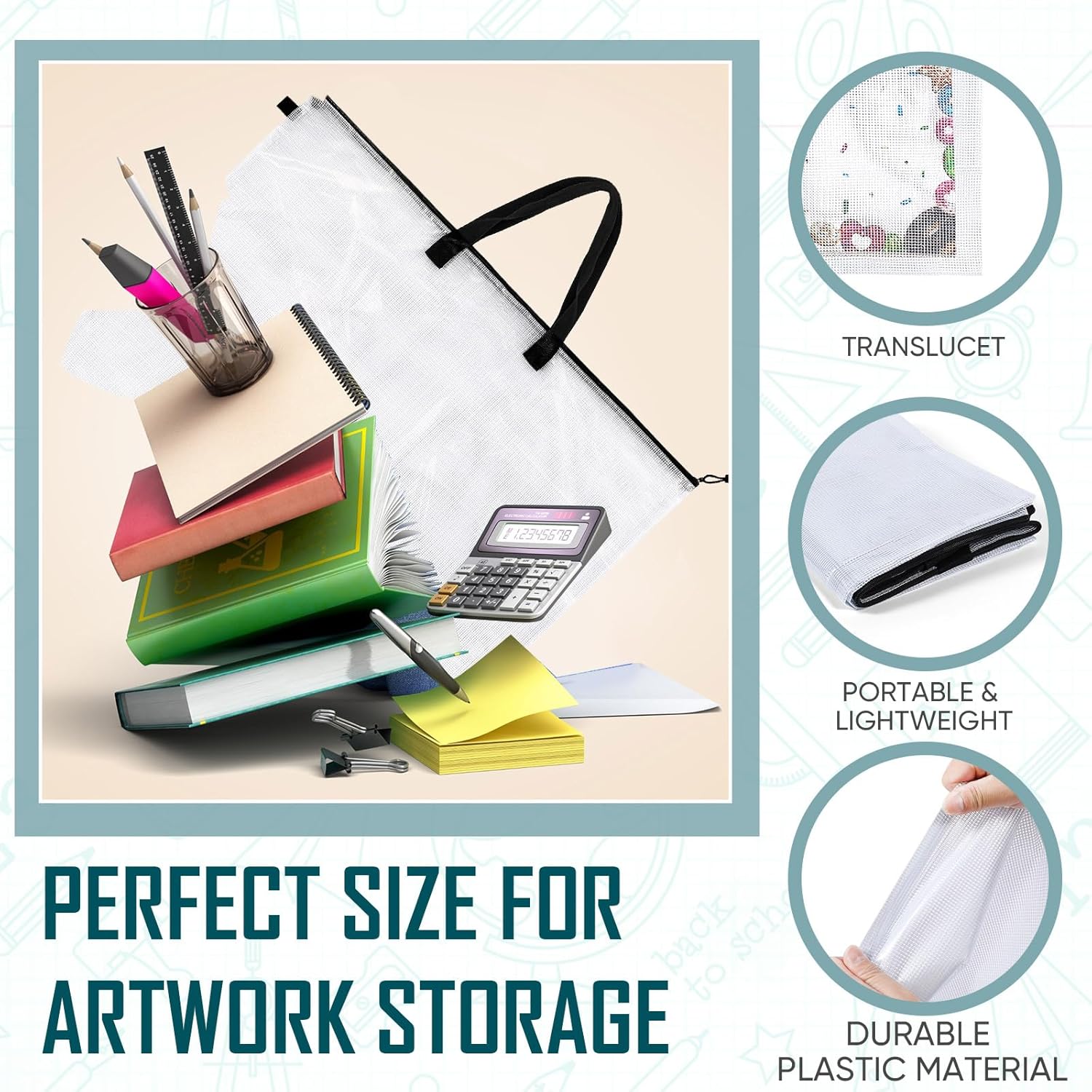 Large Art Portfolio Bag 36x48  - Art Portfolio Bag recension och pris