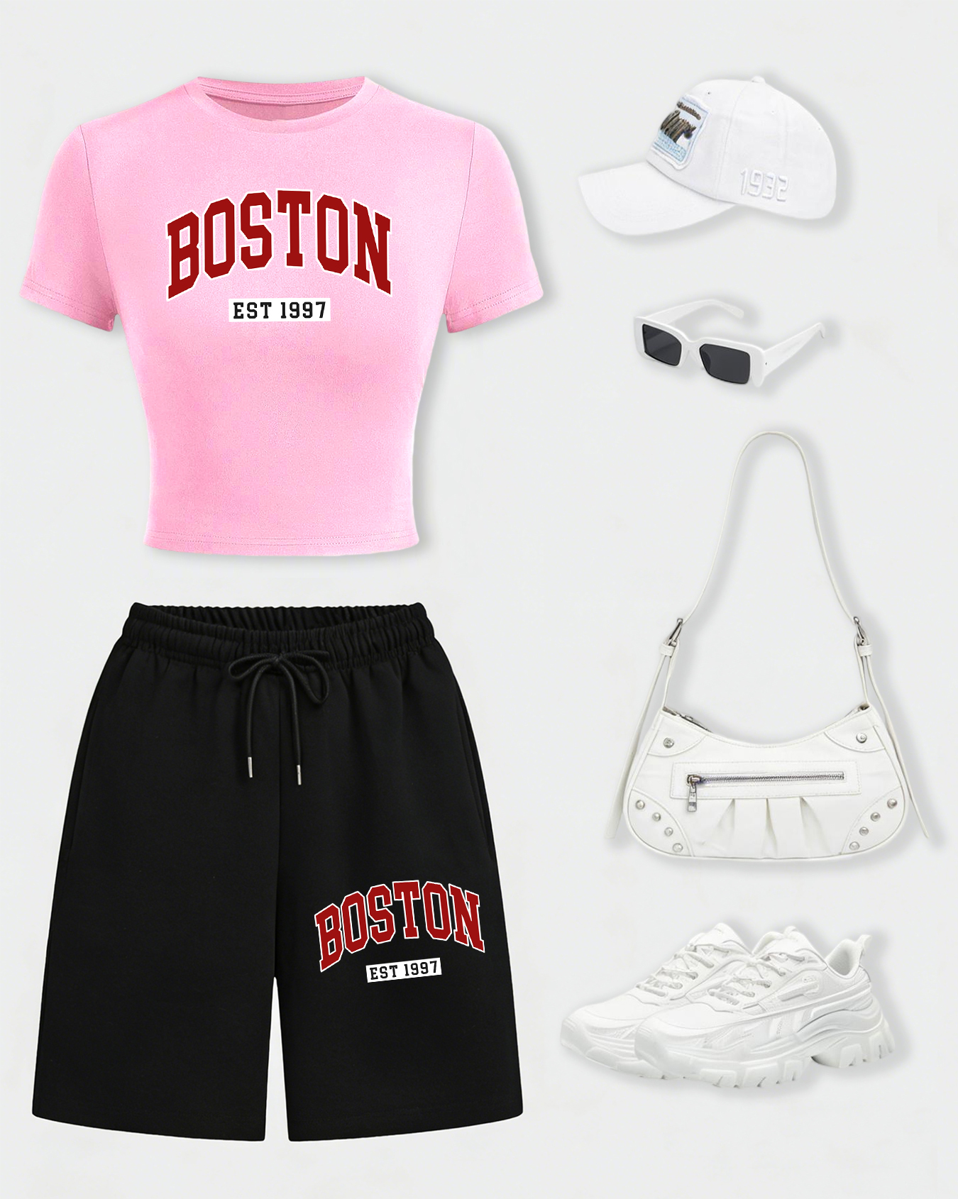 Boston Letter Est 1997 Women T - Art & Craft Valley recension och pris