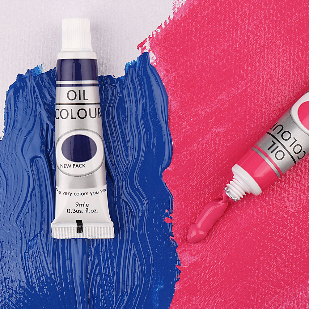 12 Color Oil Paints Set 9ml Tu - Art Craft Youtube recension och pris
