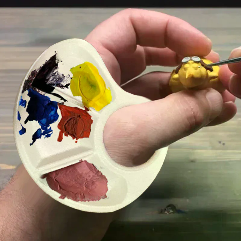 Thumb Palette Ergonomic Design - Art Craft Classes recension och pris