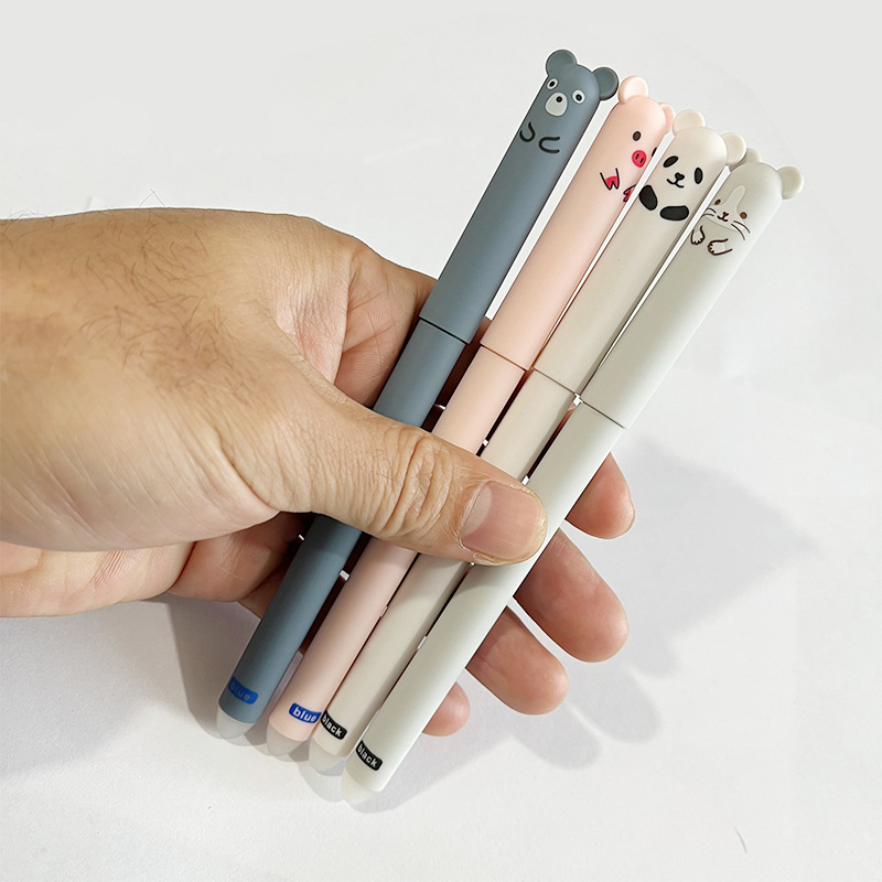 Cute Cartoon Cat Erasable Gel  - Calligraphy Pen Set recension och pris