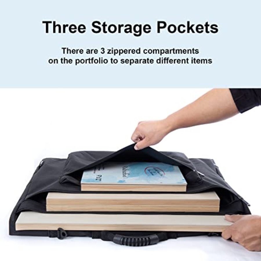 JJRING 18x24 Art Portfolio Tot - Art Portfolio Bag recension och pris