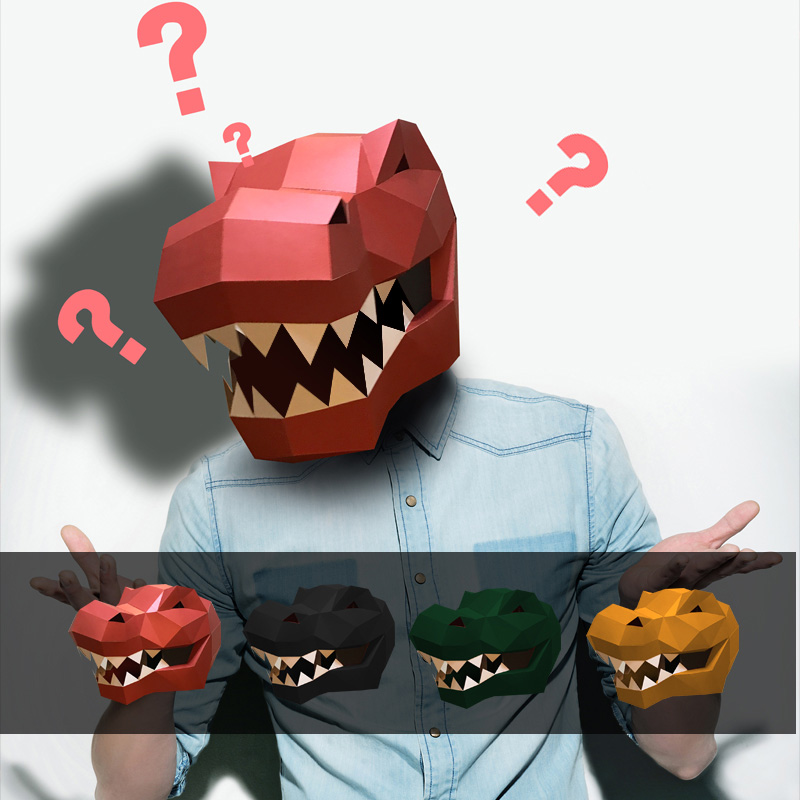 Tyrannosaurus Rex Animal Mask  - Art Craft Center recension och pris