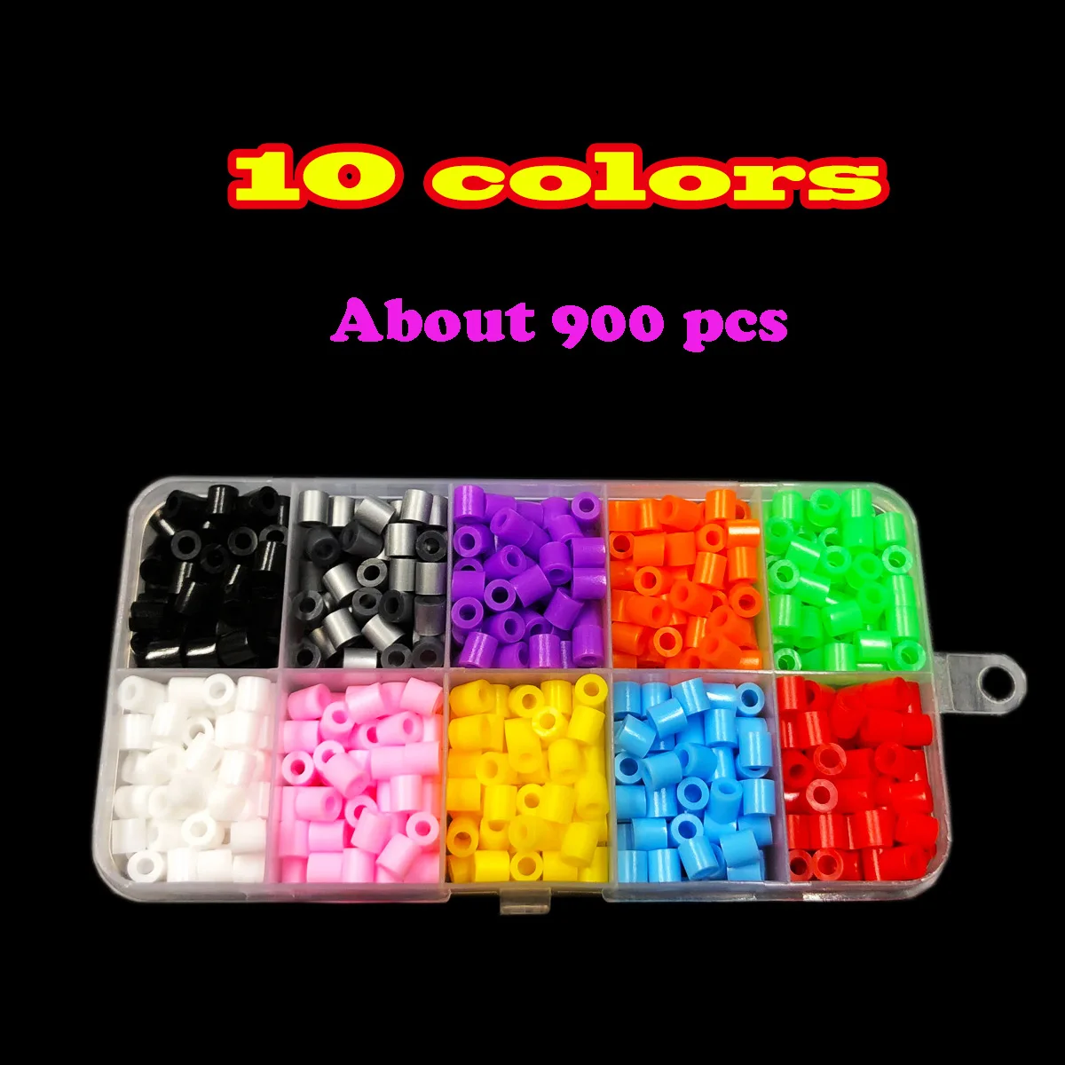 Fuse Beads Kit 900Pcs 10 Color - Art Craft Classes recension och pris