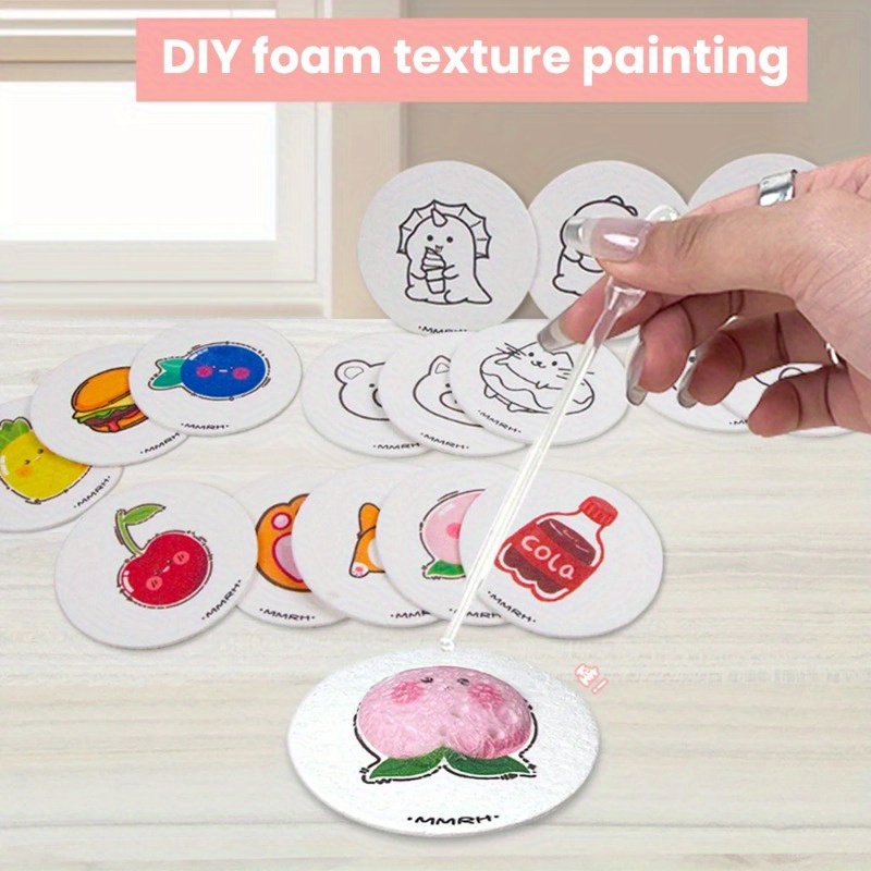 10Pcs Round/Flower/Love heart  - Art Craft Board recension och pris