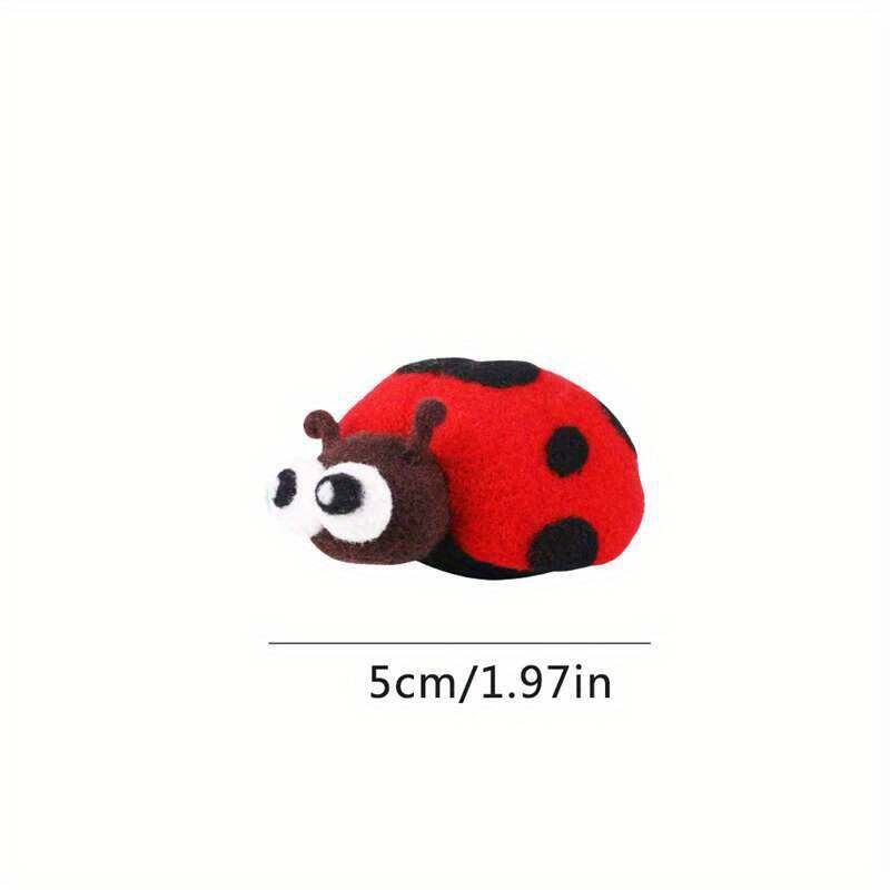 Wool Felt Doll Ladybug Animals - Art Craft Ladybug recension och pris