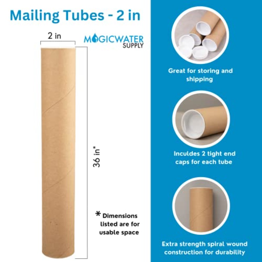 Mailing Tube - 2 in x 3 in - K - Art Craft Youtube recension och pris