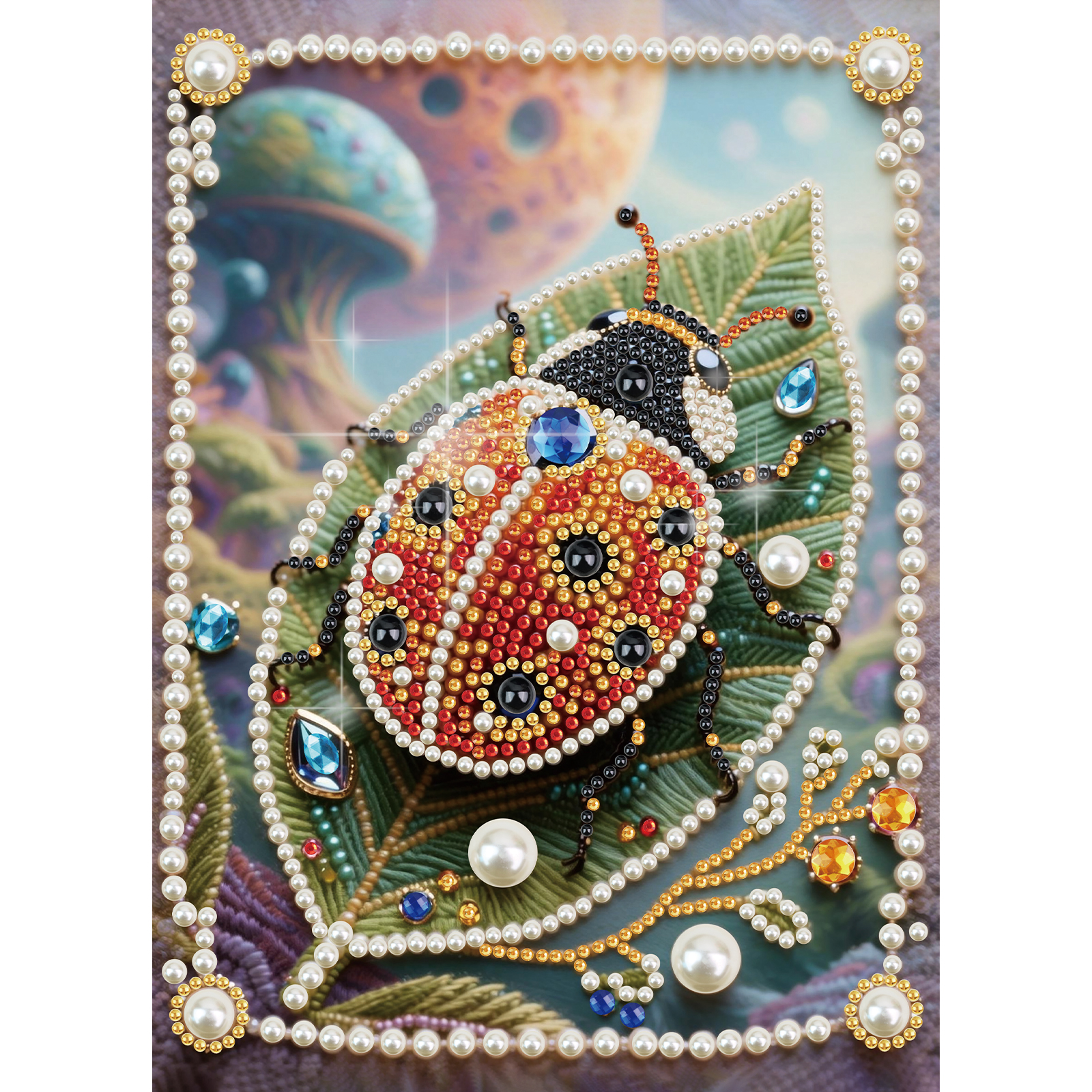 DIY Pearl Diamond Art Painting - Art Craft Ladybug recension och pris