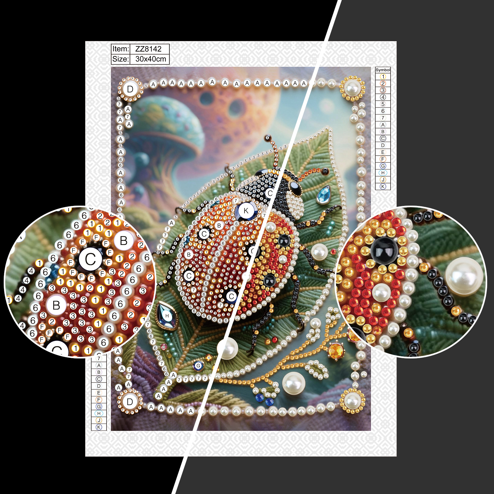 DIY Pearl Diamond Art Painting - Art Craft Ladybug recension och pris