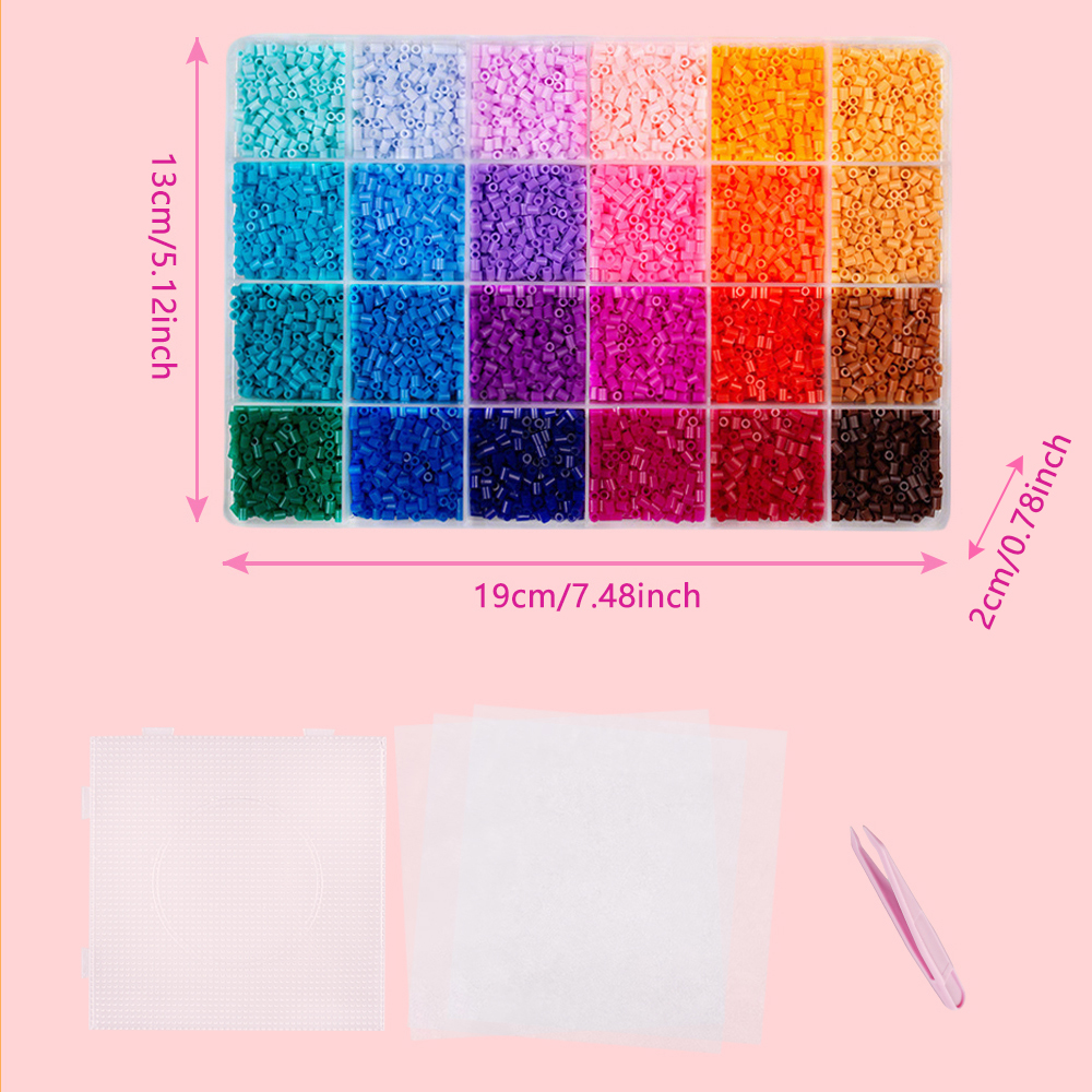 12000pcs 2.6mm Perler Beads Cr - Art Craft Tools recension och pris