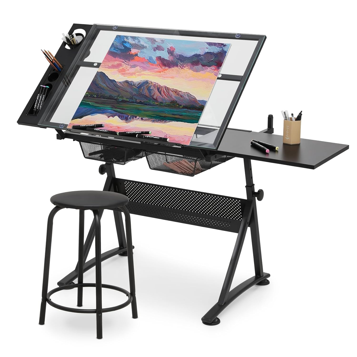 Drafting Table with Height Adj - Art & Craft Valley recension och pris