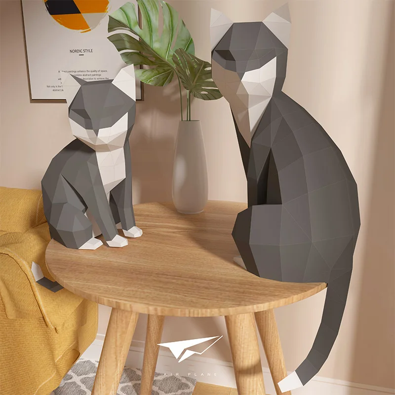 1 Pair Lovers Cat Animal Decor - Art Craft Center recension och pris