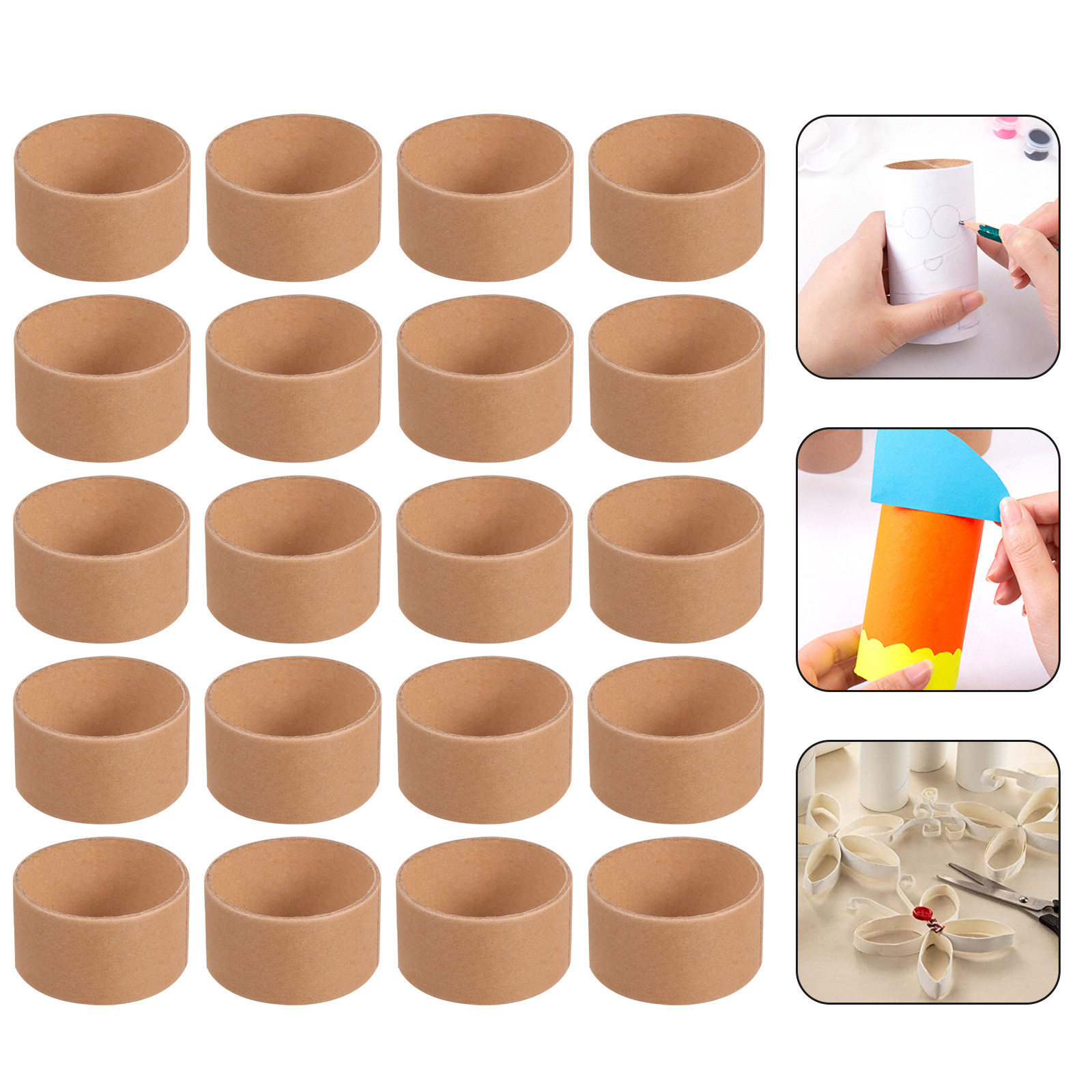 20Pcs DIY Craft Paper Rolls Br - Art Craft Youtube recension och pris