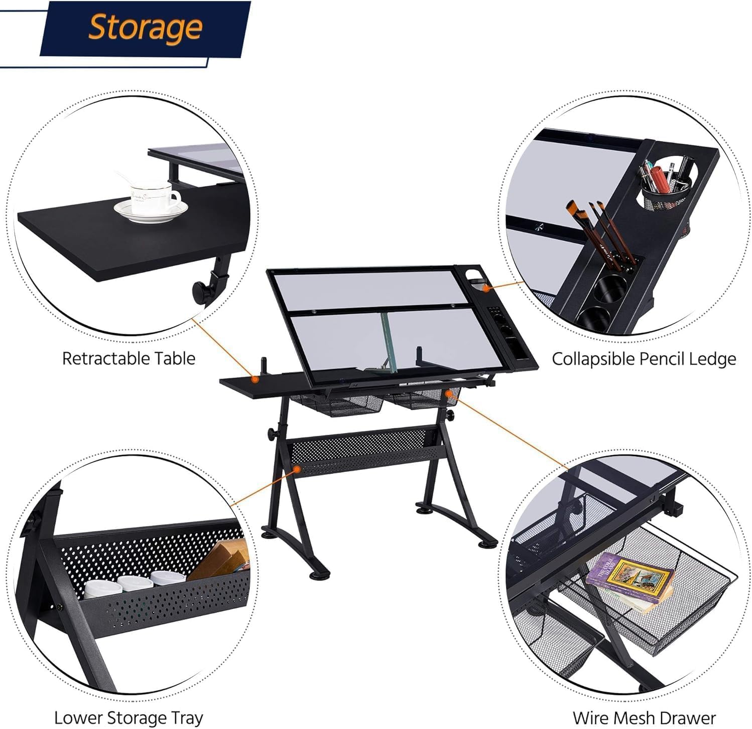 Table w/Stool, Height Adjustab - Art & Craft Job Vacancies recension och pris