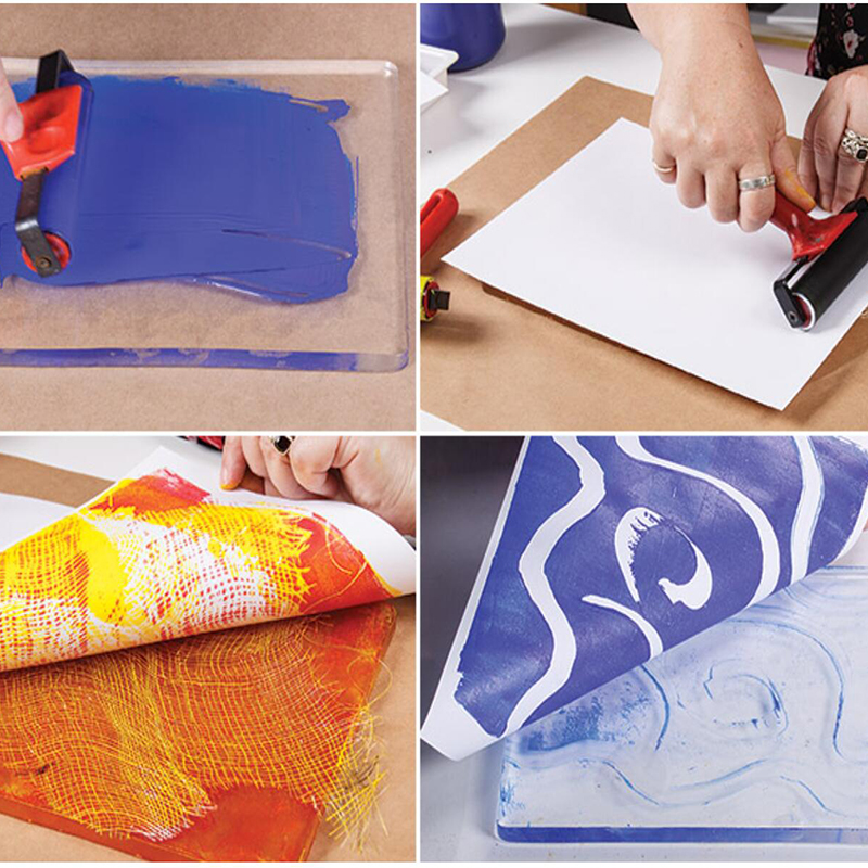Bundle Gel Printing Plate Tool - Art Craft Board recension och pris