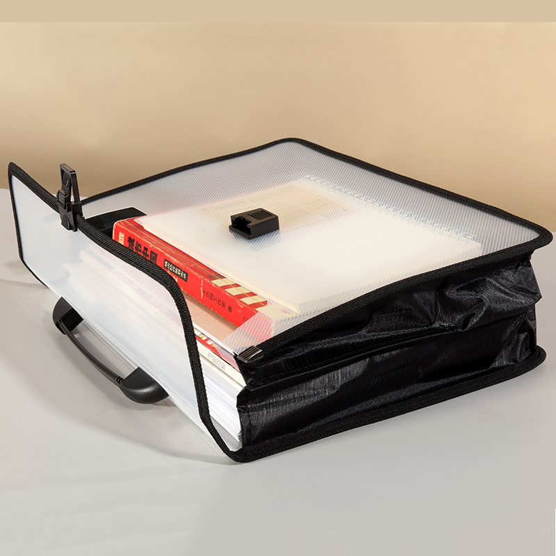 Portable Transparent Plastic B - Art Portfolio Bag recension och pris