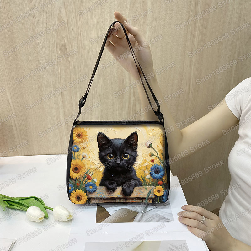 Oil Painting Van Gogh Black Ca - Art Portfolio Bag recension och pris
