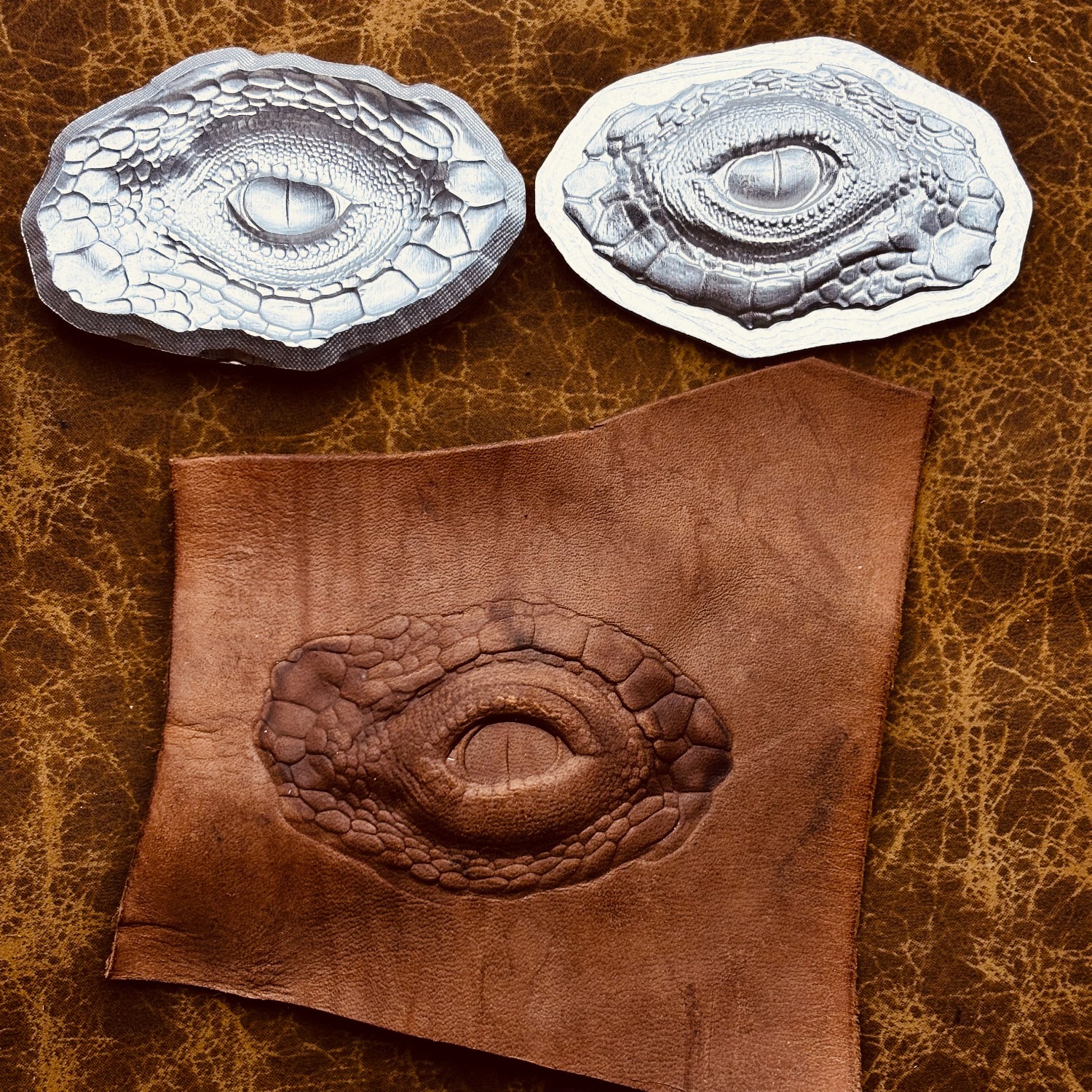 Dragon Dinosaur Eye Leather Em - Dinosaur And Craft recension och pris