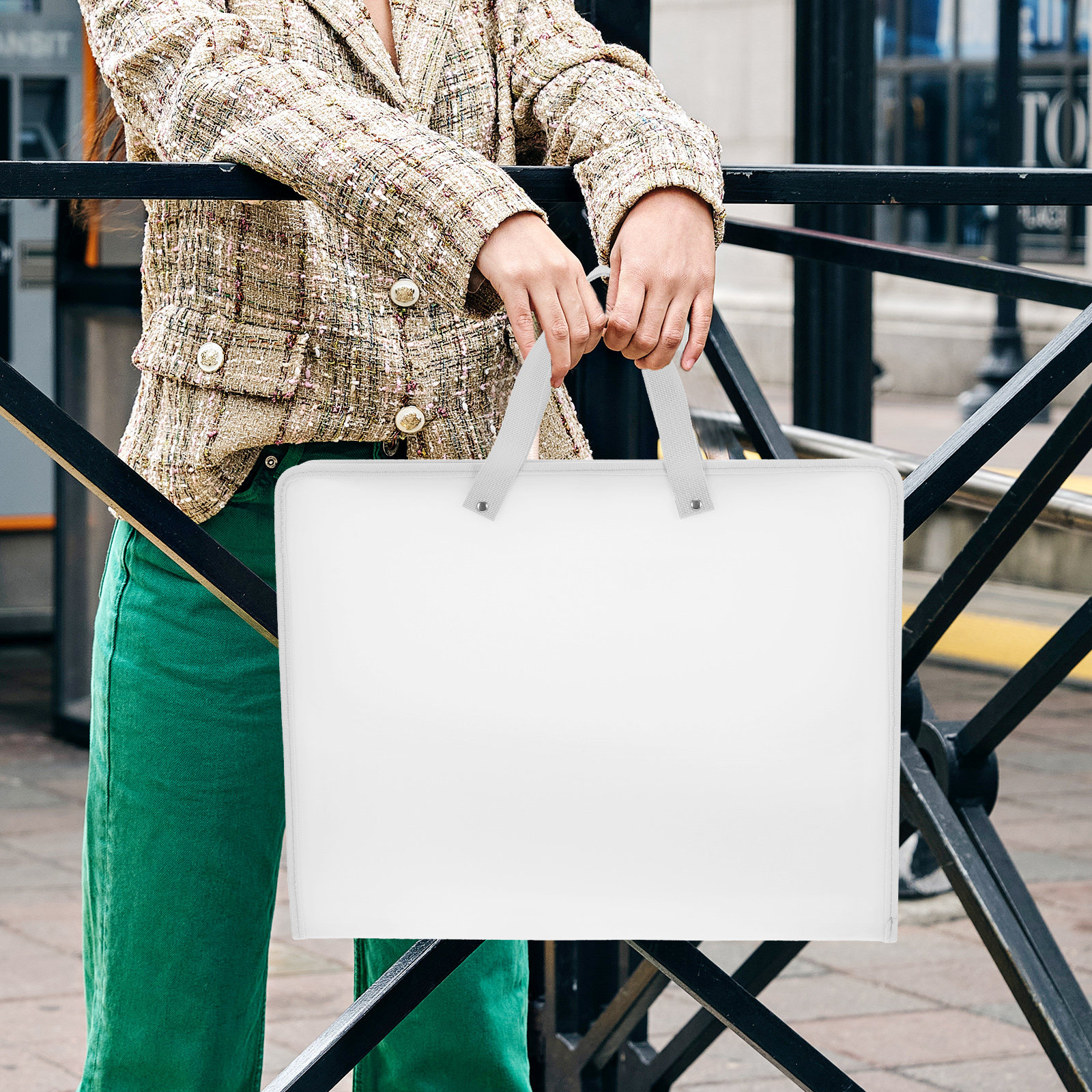 Portable File Portfolio Art St - Art Portfolio Bag recension och pris