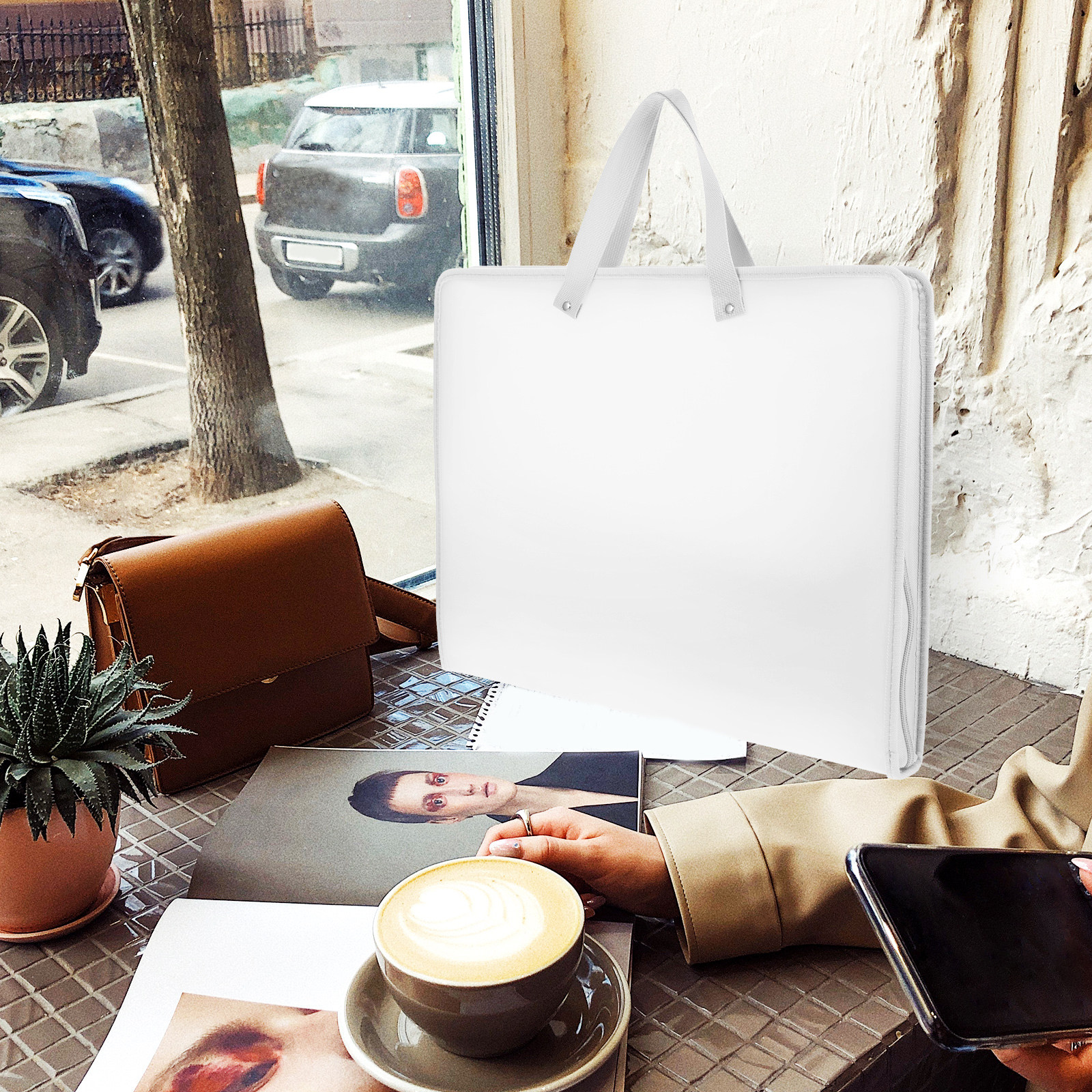 Portable File Portfolio Art St - Art Portfolio Bag recension och pris